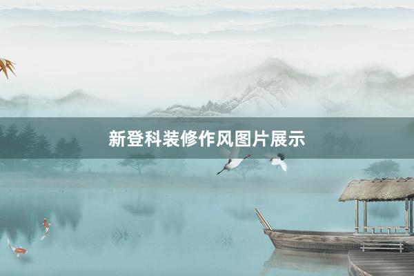 新登科装修作风图片展示